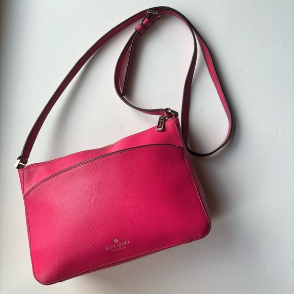 Pink Kate Spade Adel Medium Crossbody Bag (note flaws) - Picture 4 of 13